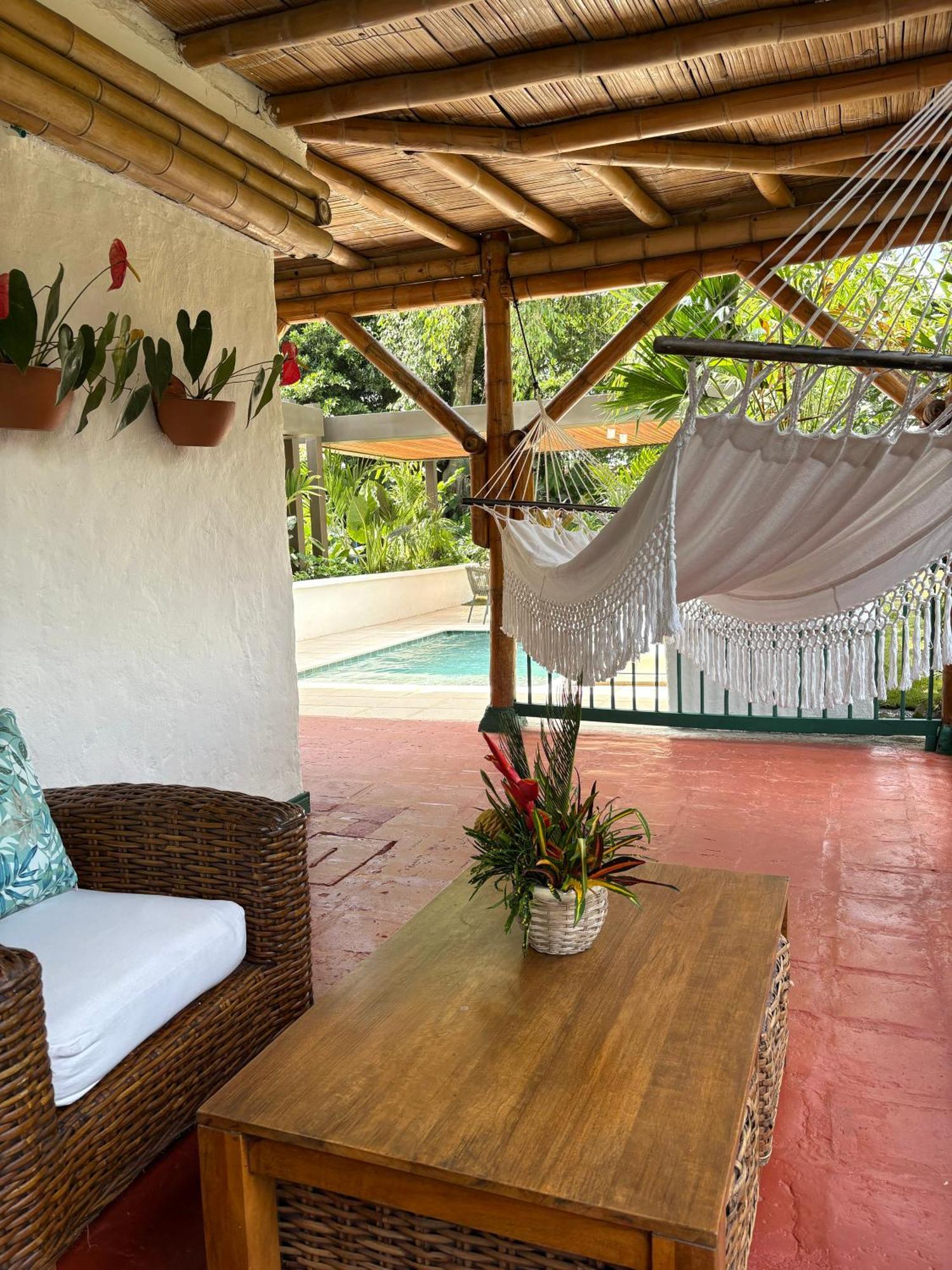 Hacienda Bambusa El Caimo Bagian luar foto
