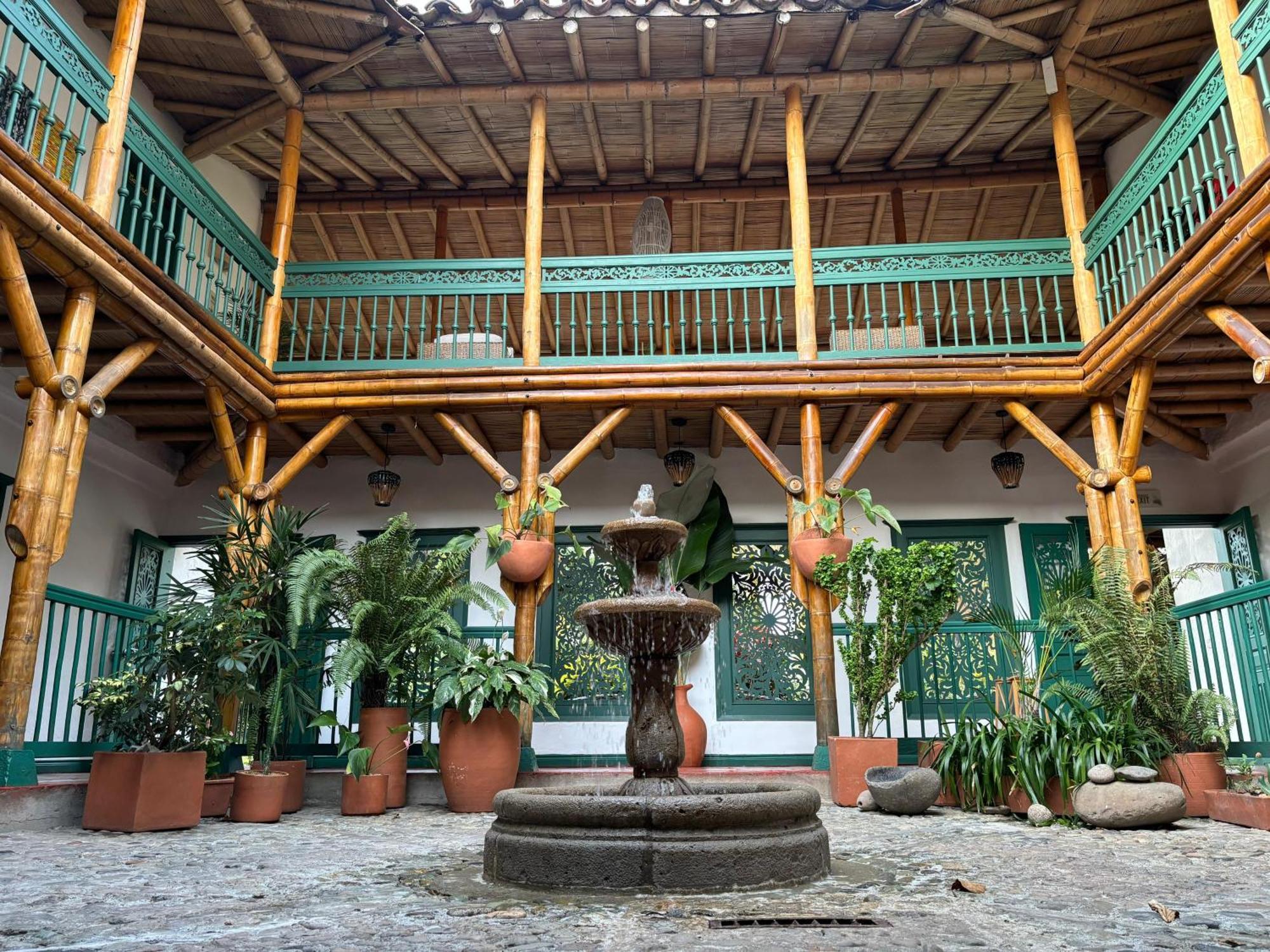 Hacienda Bambusa El Caimo Bagian luar foto