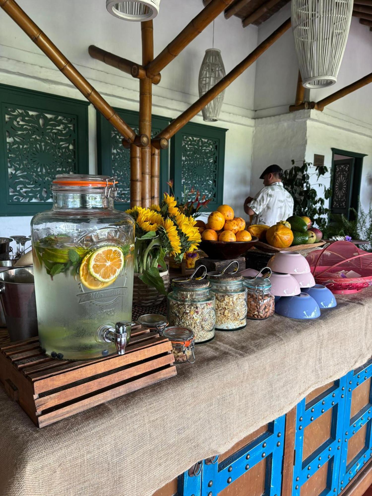 Hacienda Bambusa El Caimo Bagian luar foto