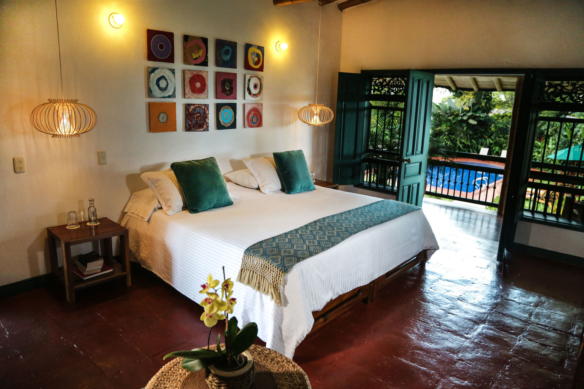 Hacienda Bambusa El Caimo Ruang foto