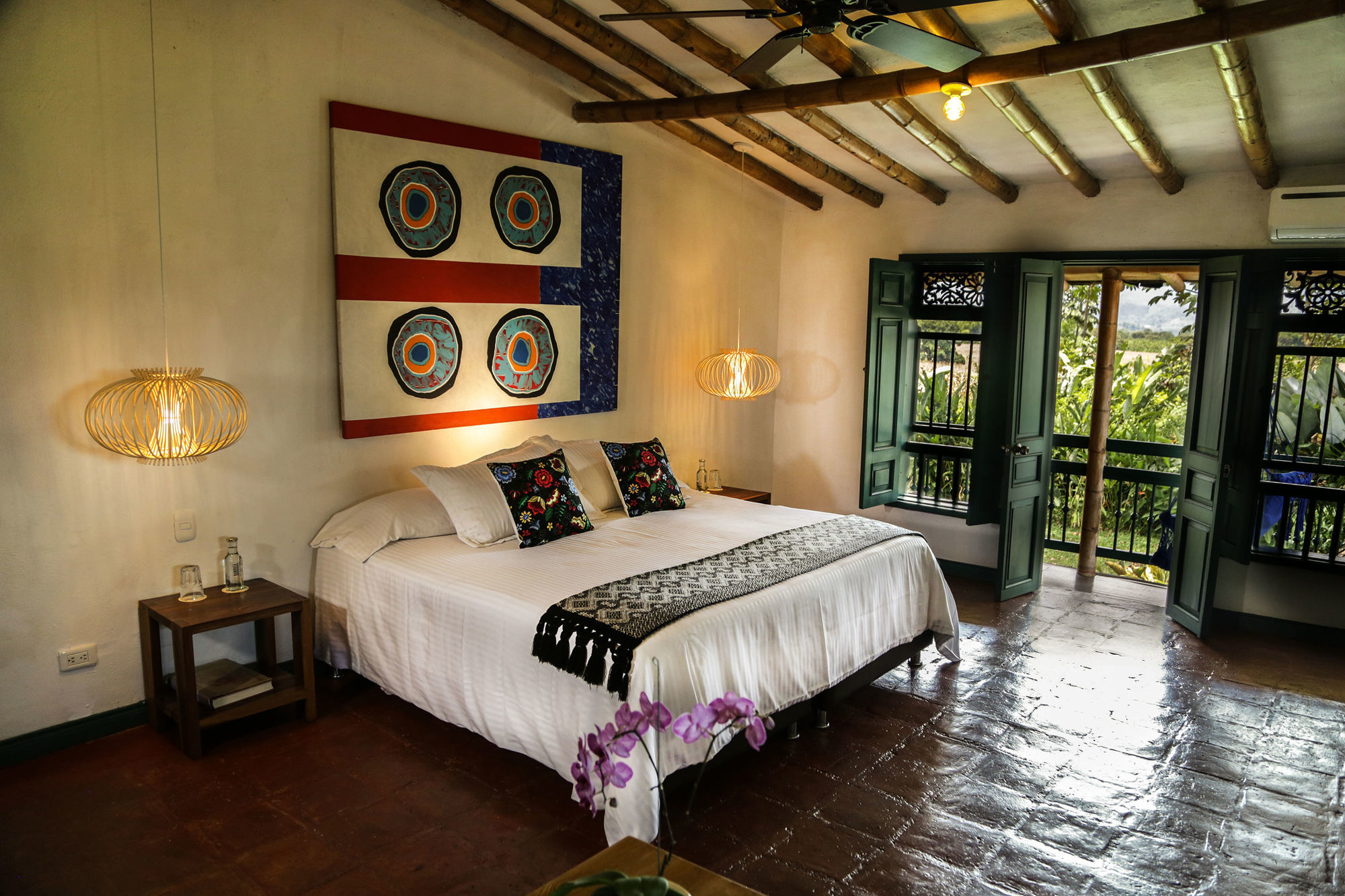 Hacienda Bambusa El Caimo Ruang foto